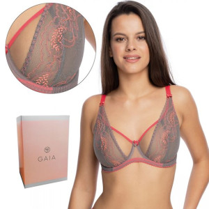 Miękki biustonosz balkonetka GAIA 1131 ASTERIA 75D
