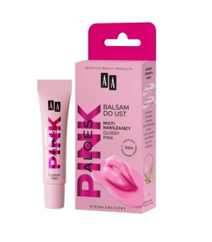 AA Aloes Pink Balsam do ust Multi-Nawilżający 10 g
