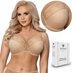 Biustonosz usztywniany VENA VB-430 FullCup beż 75B