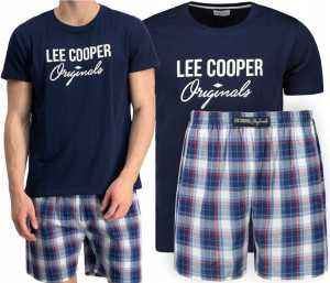 Wygodna modna Piżama męska Lee Cooper bawełna