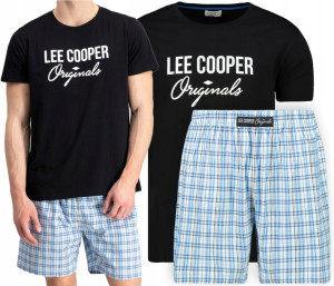 Piżama męska Lee Cooper 38179 BLACK bawełna , M