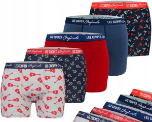 Bokserki męskie majtki Lee Cooper bawełniane 5-PAK