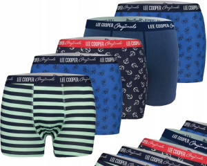 Bokserki męskie majtki Lee Cooper bawełniane 5-PAK