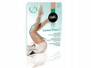 Gatta rajstopy damskie Control Press, golden, 2-S