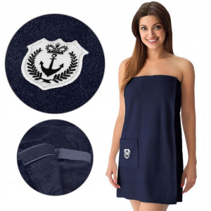 Pareo Kilt RĘCZNIK Sauna Spa Basen GRANAT 133 L/XL