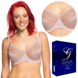 Biustonosz miękki GAIA 644 Nina MAXI, RÓŻOWY, 95H