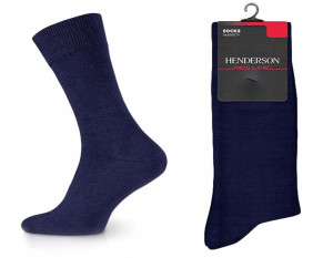 HENDERSON Skarpety Red Line Granatowe 39-42