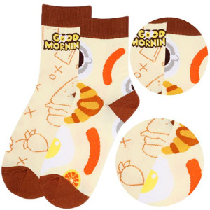 WOLA FUNKY skarpety wzorowane GOOD MORNING 39-42