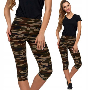 Moraj Legginsy Moro 3/4 z Wysokim Stanem wz2 L/XL