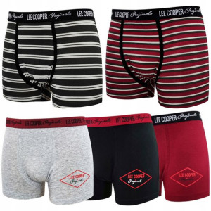 Bokserki męskie Lee Cooper 38475 bawełna 5-PAK M