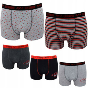 Bokserki męskie Lee Cooper 37977 bawełna 5-PAK XL