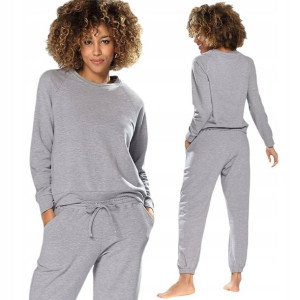 Dkaren Wenezja Dresy Damskie Komplet Szary 2XL