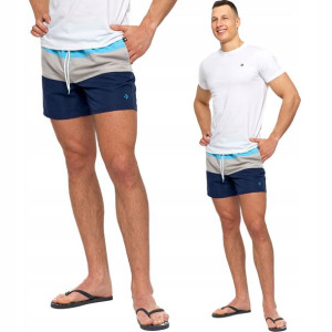MORAJ Szorty Kąpielowe Plażowe 2300-010 turkus 3XL