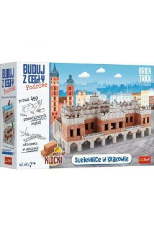 Brick Trick Buduj z cegły Podróże Sukiennice XL 61386 Trefl