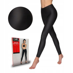 Gatta Legginsy New York 01, poliester, czarne, M