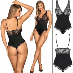 Obsessive Teddy Luvae Body z Fiszbinami S/M