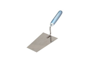 Kielnia trapezowa nierdzewna 120x180x80mm uchwyt drewniany Kubala