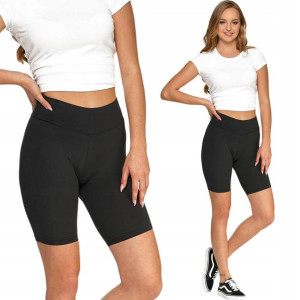 Moraj Legginsy Krótkie Kolarki 850-018 czarny S/M