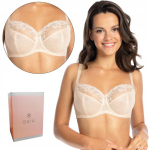 Miękki biustonosz GAIA 1027 EVE soft, BEŻ, 80B