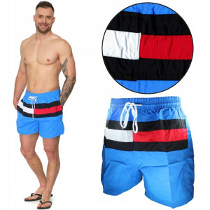 Szorty kąpielowe plażowe MORAJ 006 BLUE M