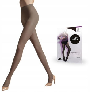 Rajstopy Gatta Laura 40 den lycra Moka 5-XL