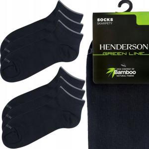 HENDERSON Stopki Bamboo 39-42, Granat, 2x3-PAK