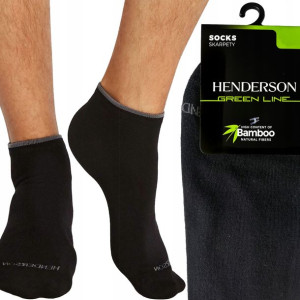 HENDERSON Stopki Green line Bamboo Czarny 39-42