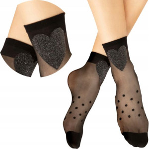 Fiore Skarpetki Wzorzyste Fairy Tale 15 den Lurex