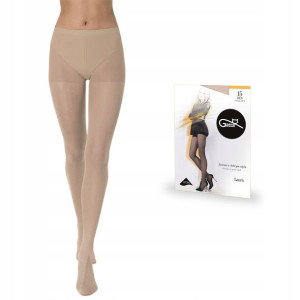 Rajstopy Gatta Laura 15 den lycra, Claro 4-L