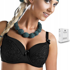 biustonosz VENA VB-65 FULLCUP , CZARNY , 70I