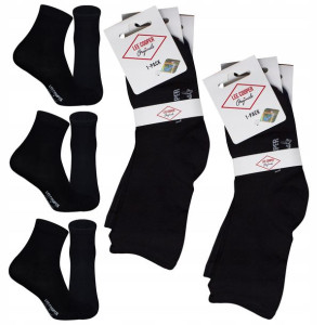 Skarpety Lee Cooper 37462, 3x3-pak, Czarne, 39/42