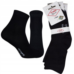Skarpety Lee Cooper 37462, 3-pak, Czarne, 39/42