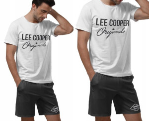 Piżama męska Lee Cooper 31865 BLACK bawełna , XXL