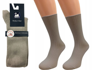 Wola skarpetki Comfort, bawełna, beige E52, 42-44