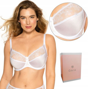 Biustonosz Soft , GAIA NINA 644 , BIAŁY , 90C