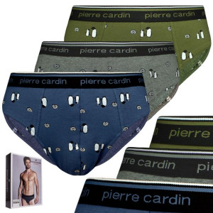 Slipy majtki męskie PIERRE CARDIN B136 3-PAK, 6-XL