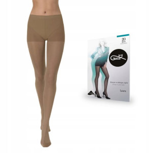 Rajstopy Gatta Laura 20 den lycra, Sierra 5-XL