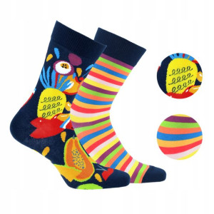WOLA FUNKY skarpety wzorowane MULTI 43-46
