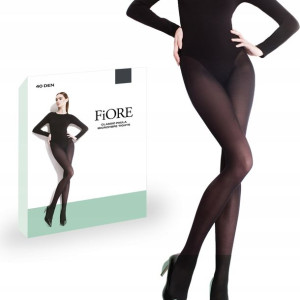 Fiore rajstopy Paula 40den Mikrofibra Grafit 6-XXL