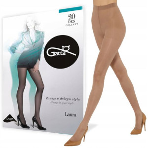 Rajstopy Gatta Laura 20 den lycra, Daino 3-MAX