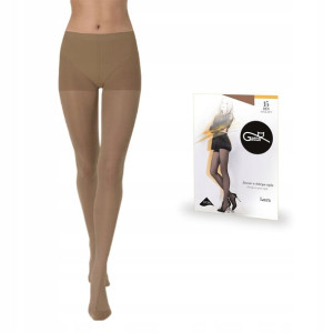 Rajstopy Gatta Laura 15 den lycra, Sierra 3-M
