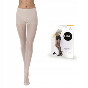 Rajstopy Gatta Laura 15 den lycra, Perla 2-S