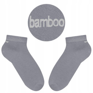 Sotex Stopki Damskie Bambusowe 6199 szary 36-38