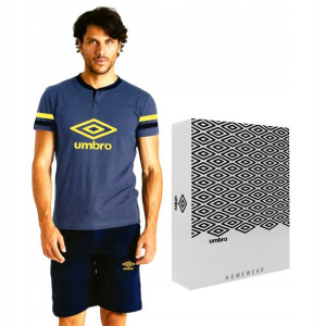 Piżama męska UMBRO 71S DENIM/NAVY, bawełna, XXL