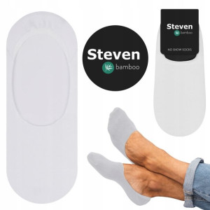 Steven 036 Mikrostopki Bambus Męskie biały 44-46