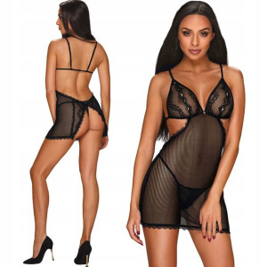 Obsessive Millagro Koszulka Nocna i stringi S/M