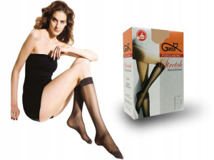 Gatta podkolanówki stretch, 15 den, 2 pary, beige
