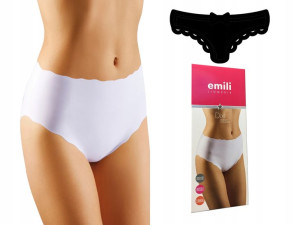 EMILI Dixi Figi LaserCut Wyszczuplające czarny 2XL
