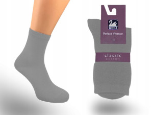Wola skarpetki damskie Classic, Ash Q14, 36-38