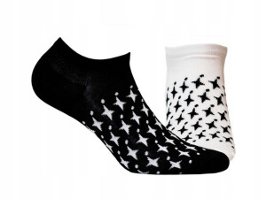 Wola stopki Funky wzorowane GWIAZDKI 43-46
